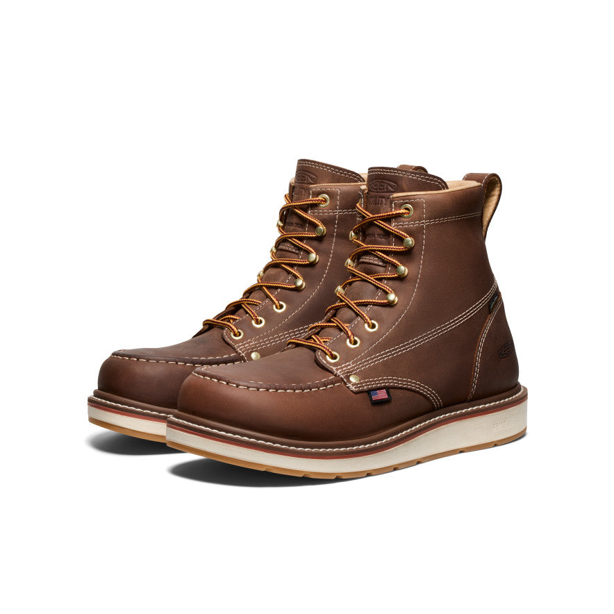 Men's Liberty 6" Waterproof Boot (Carbon Toe) | Chestnut/Gum