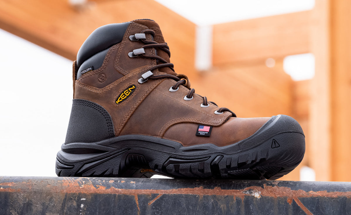Men's Mt Vernon II 6" Waterproof Boot (Steel Toe) | Dark Earth/Black