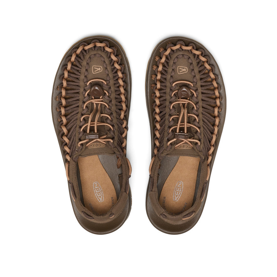 Women's UNEEK Sneaker | Dark Earth/Chipmunk