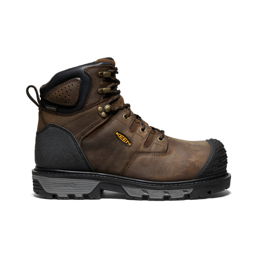 Men's CSA Camden 6" Waterproof Boot (Carbon Toe) | Dark Earth/Black