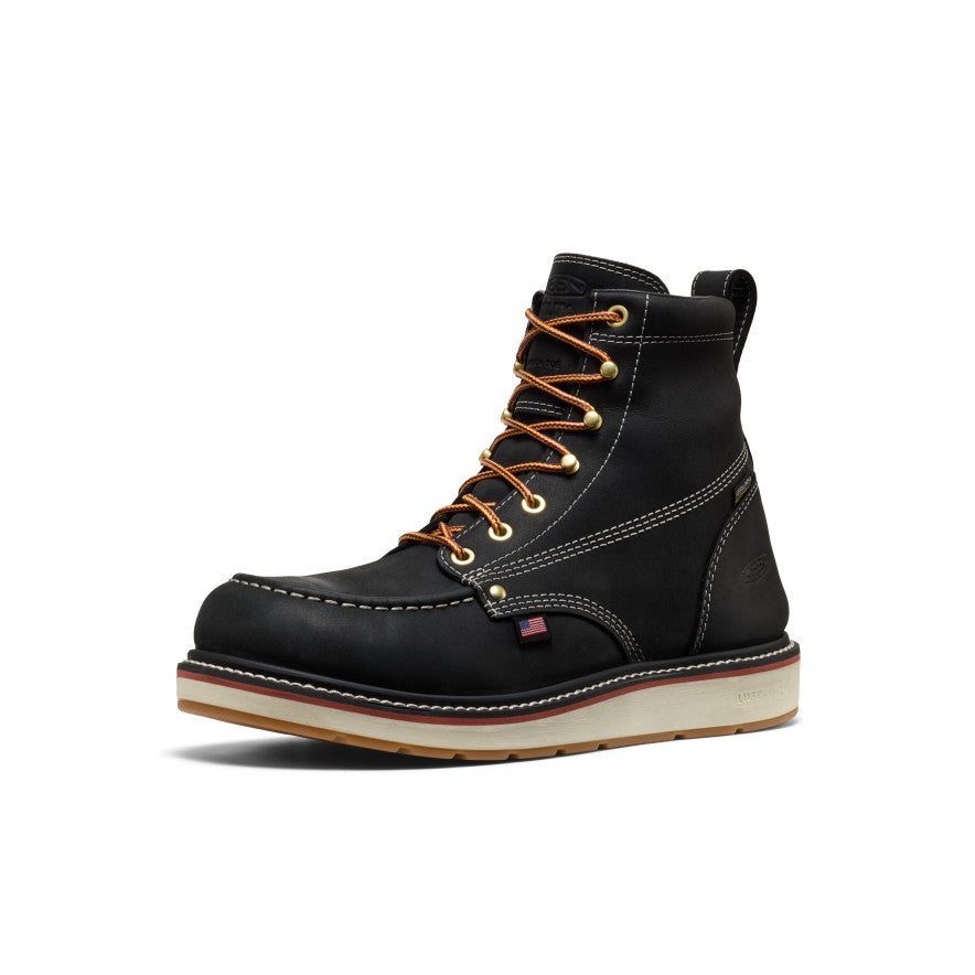 Men's Liberty 6" Waterproof Boot (Carbon Toe) | Black/Gum