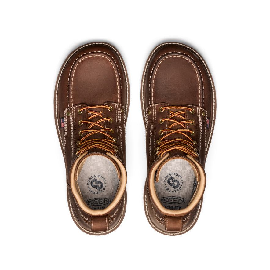 Men's Liberty 6" Waterproof Boot (Carbon Toe) | Chestnut/Gum