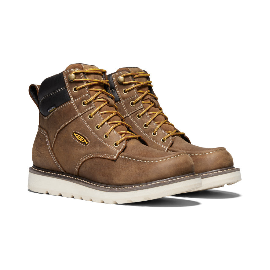 Men's Cincinnati 6" Waterproof Boot (Soft Toe) | Belgian/Sandshell