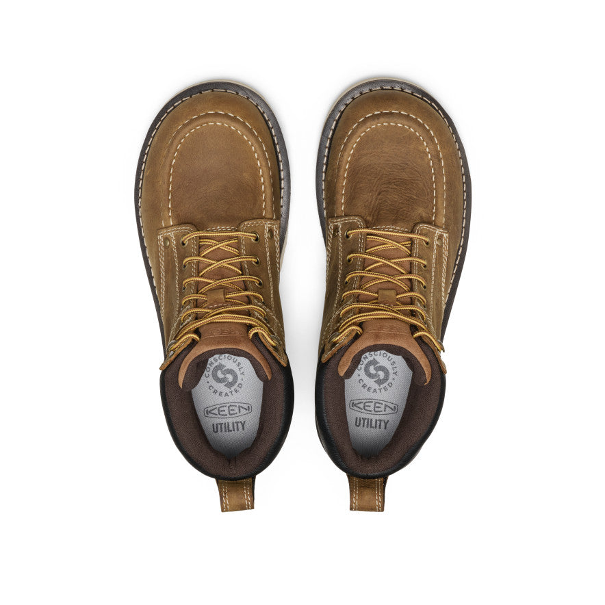 Men's Cincinnati 6" Waterproof Boot (Soft Toe) | Belgian/Sandshell
