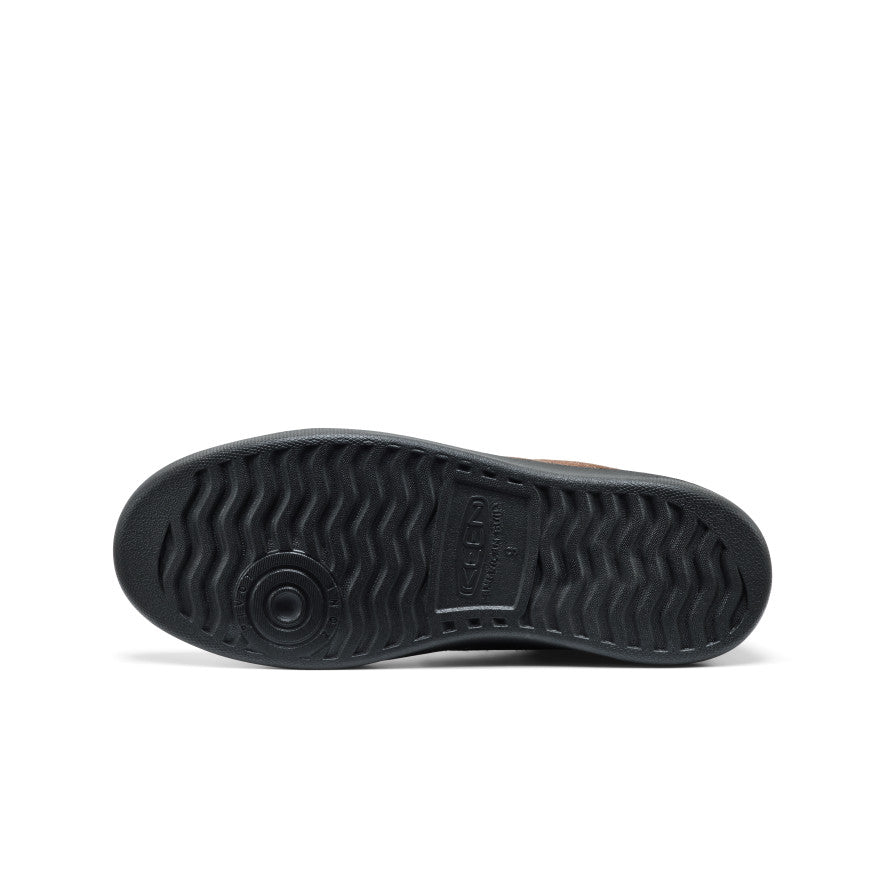 Men's KM4 Leather Sneaker | Dark Earth/Black