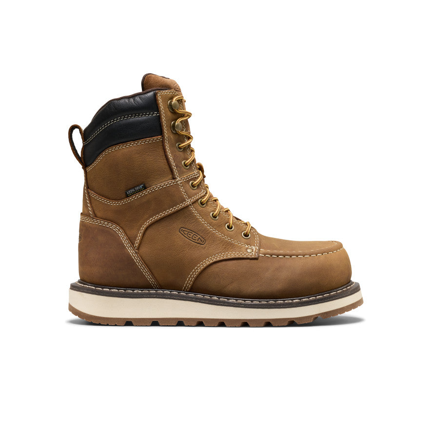 Men's Cincinnati 8" Waterproof Boot (Carbon Toe) | Belgian/Sandshell