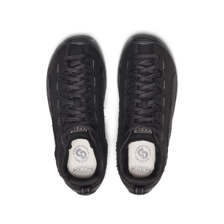 Women's Jasper Split Sneaker | Black/Black