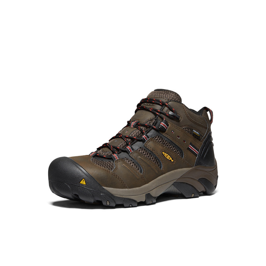Men's Lansing Mid Waterproof (Steel Toe) | Cascade Brown/Brindle