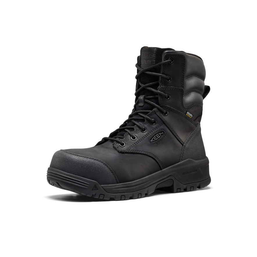 image|one|both|both|Men's CSA Evanston+ 8" Waterproof Boot (Carbon Toe) - Angle Image