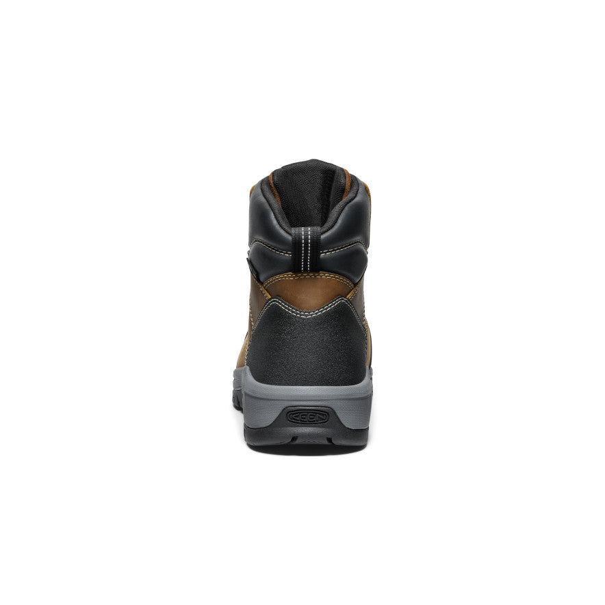 Men's Evanston 6" Waterproof Boot INT MET (Carbon Toe) | Bison/Black