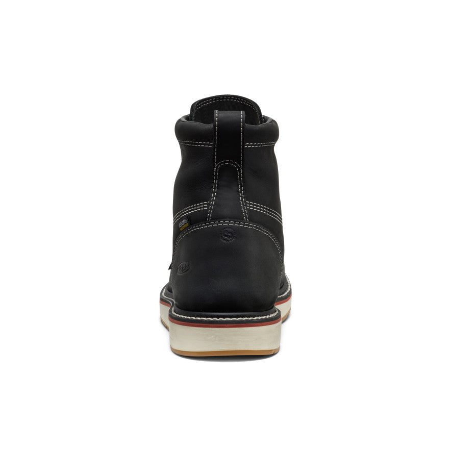 Men's Liberty 6" Waterproof Boot (Carbon Toe) | Black/Gum