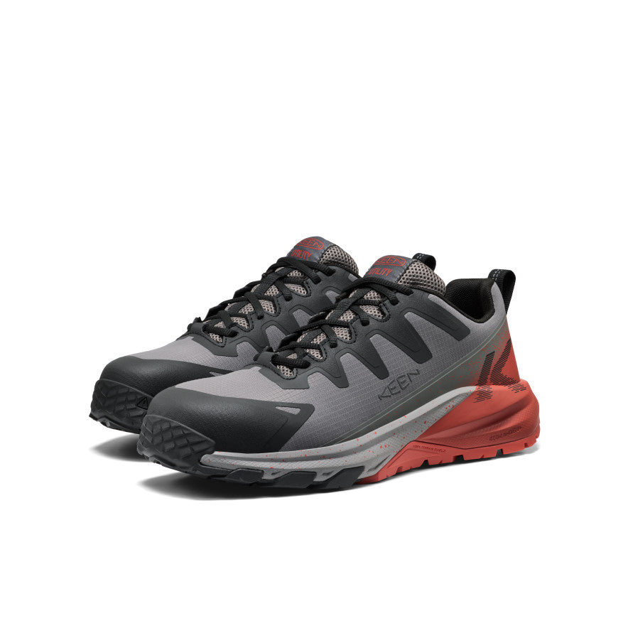 Men's Targhee Blur Work Shoe (Carbon Toe) | Steel Grey/Black