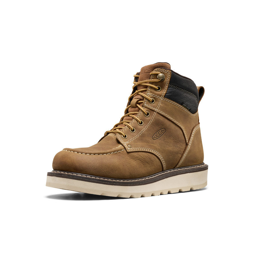 Men's Cincinnati 6" Waterproof Boot (Soft Toe) | Belgian/Sandshell