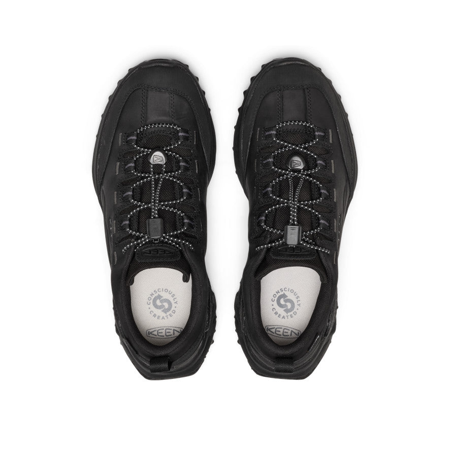 Men's Jasper Zionic Waterproof Sneaker | Black/Black