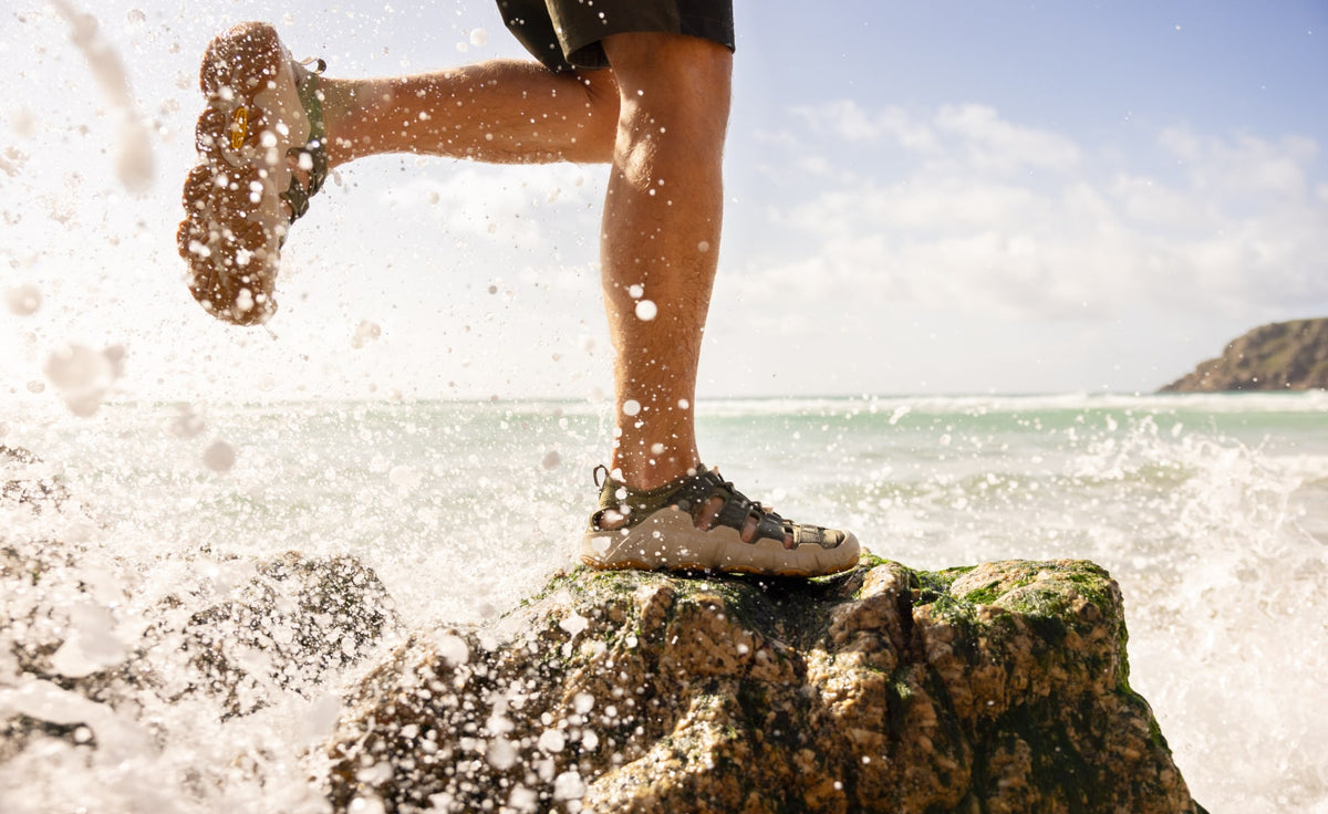 Men's Hyperport H2 Sandal | Abbey Stone/Golden Cypress