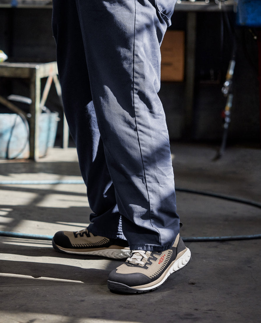 Men's Arvada Work Sneaker (Carbon Toe) | Plaza Taupe/Black