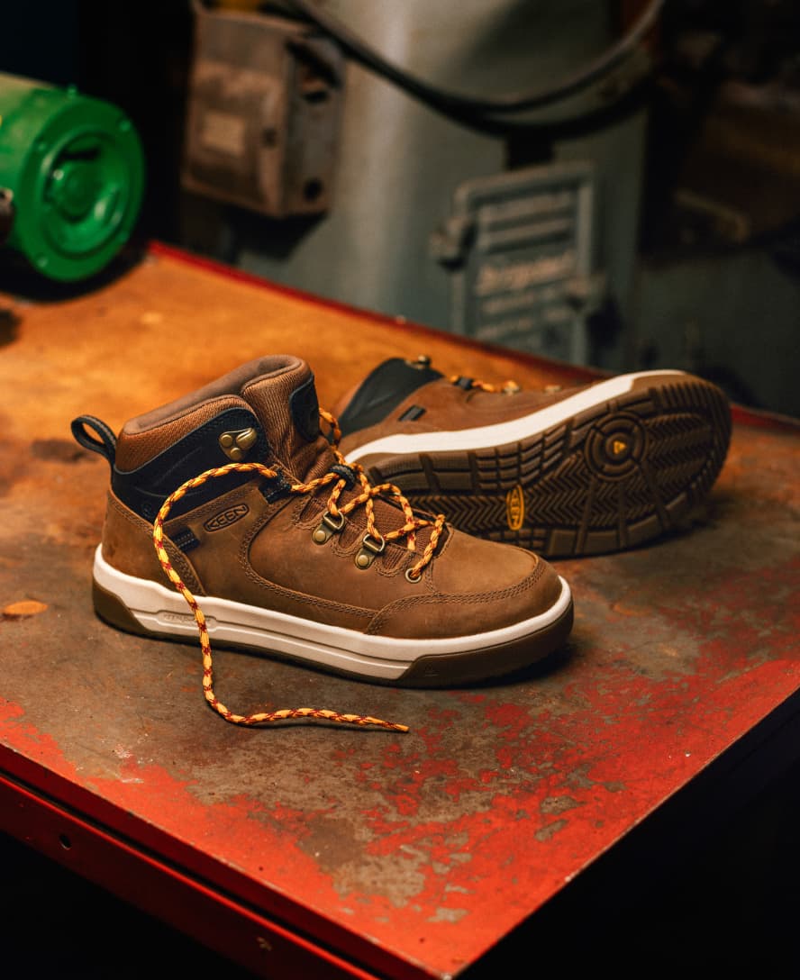 Men's Gibson Hiker Work Boot (Soft Toe) | Belgian/Gum