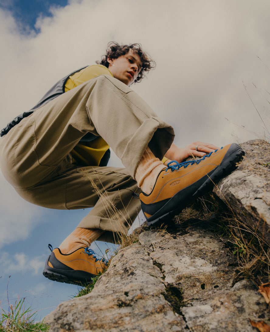 Men's Jasper Sneaker | Java/Black