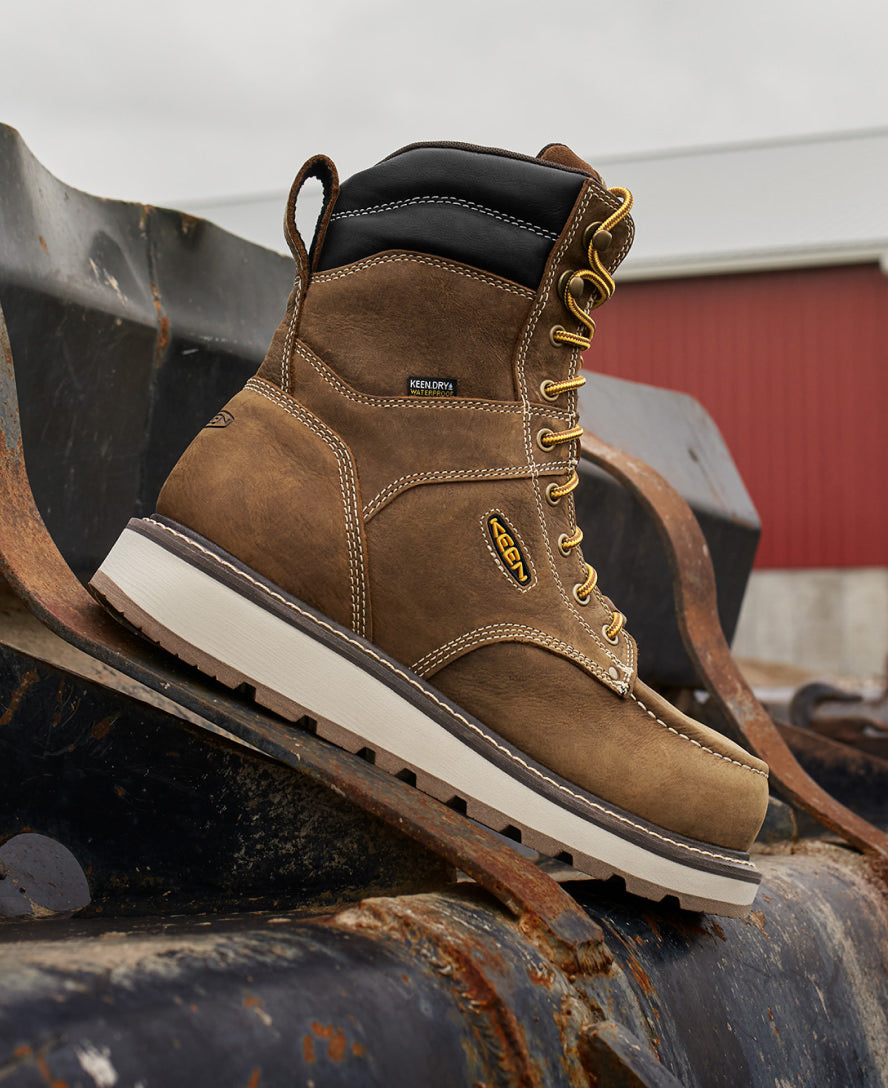 Men's Cincinnati 8" Waterproof Boot (Carbon Toe) | Belgian/Sandshell
