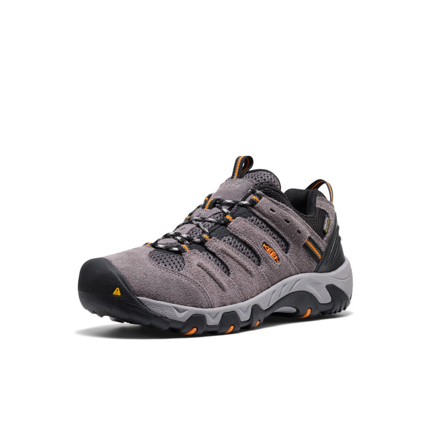 Men's Headout Waterproof Hiking Shoe | Steel Grey/Orange Pepper