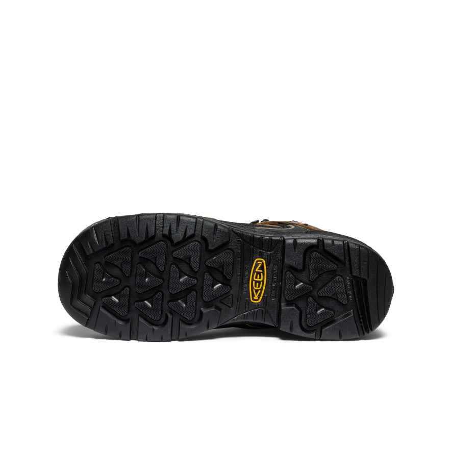 Men's Targhee IV Waterproof Work Boot (Carbon Toe) | Dark Earth/Black