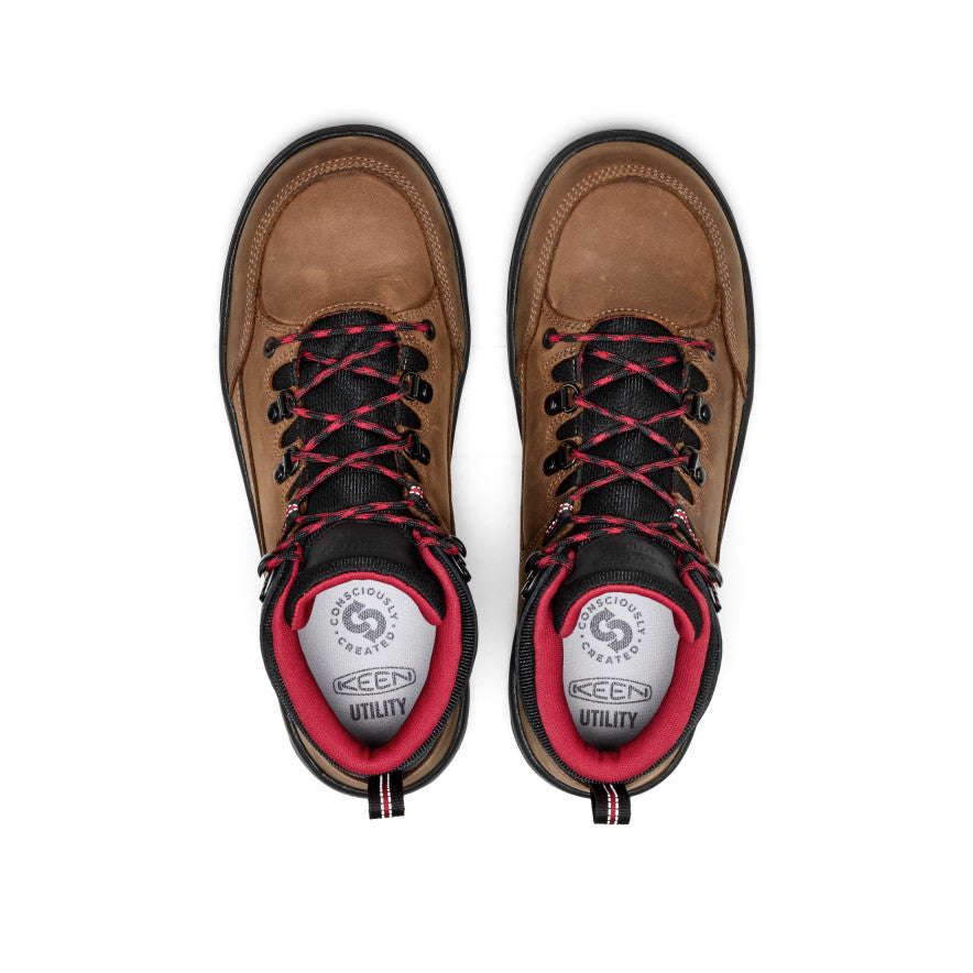 Men's Gibson Hiker Work Boot (Carbon Toe) | Bison/Black