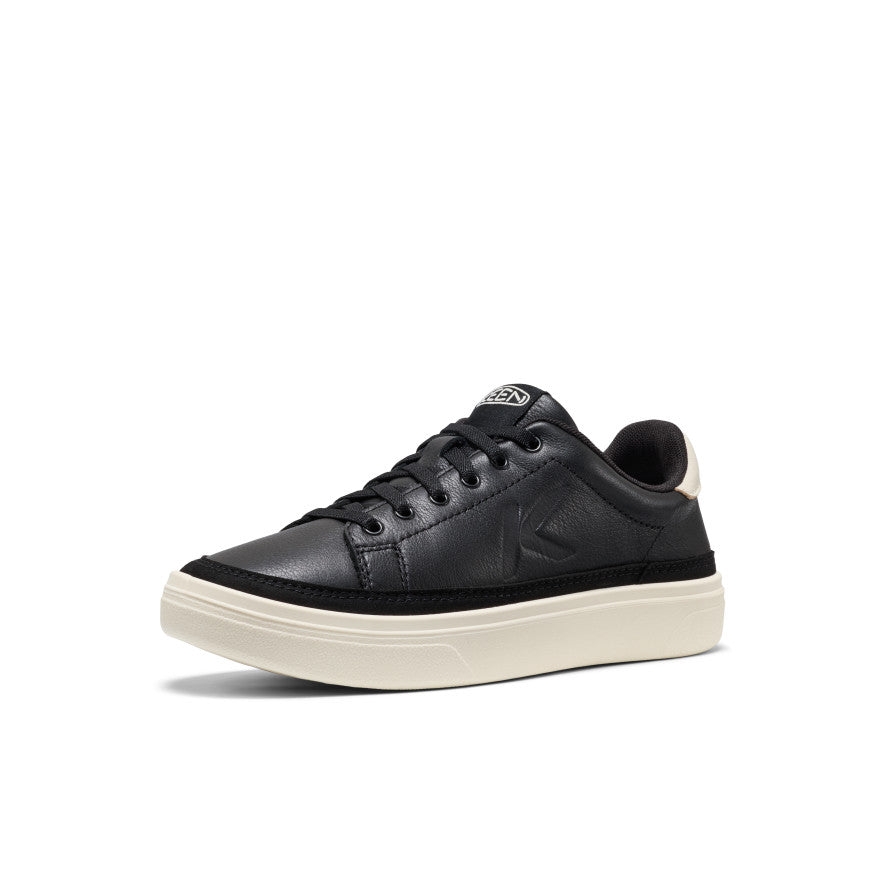 Women's KM1 Leather Sneaker | Black/Birch