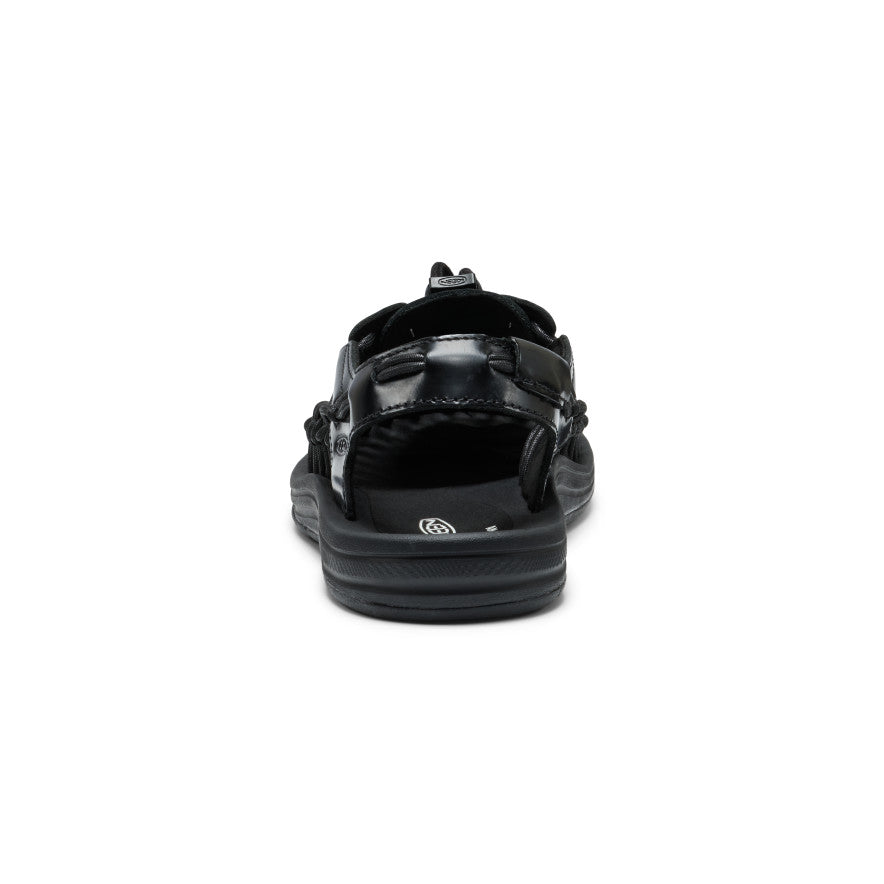 All Gender UNEEK Leather Sneaker | Perseid Black