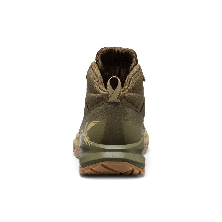 Men's Targhee Apex Wide Waterproof Hiking Boot | Dark Olive/Khaki