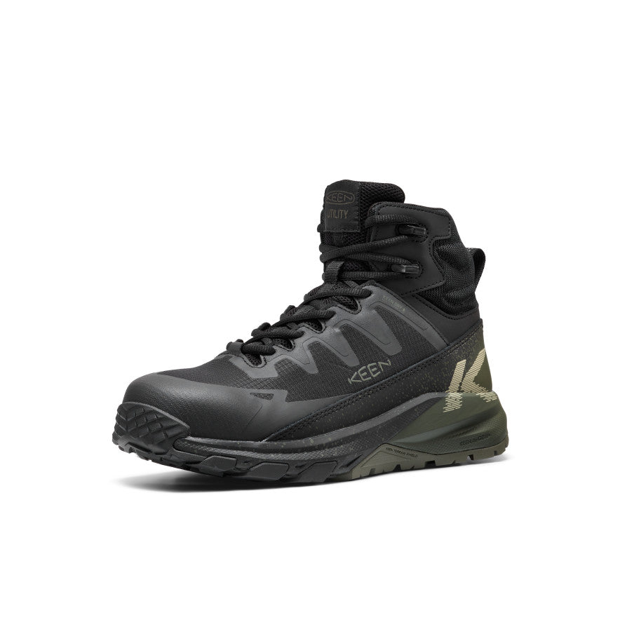 Men's Targhee Blur Waterproof Work Boot (Carbon Toe)  |  Forest Night/Black