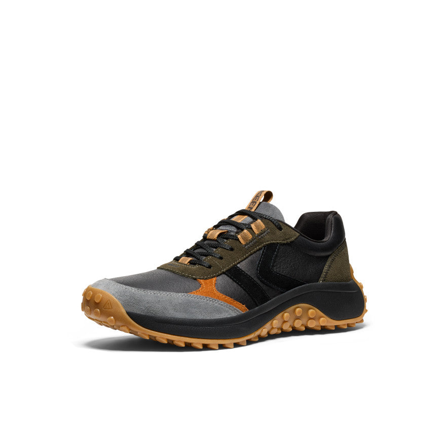 Men's KS86 Leather Sneaker  |  Forest Night/Keen Maple