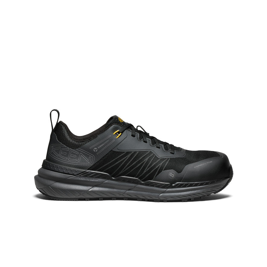 Men's Speedworks Work Sneaker (Carbon Toe)  |  Black/Steel Grey