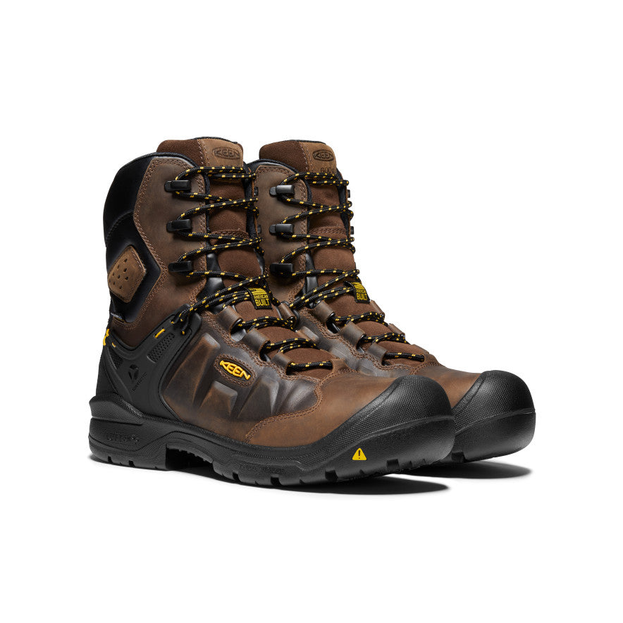 Men's Dover 8" Insulated Waterproof Boot (Carbon Toe)  |  Dark Earth/Black