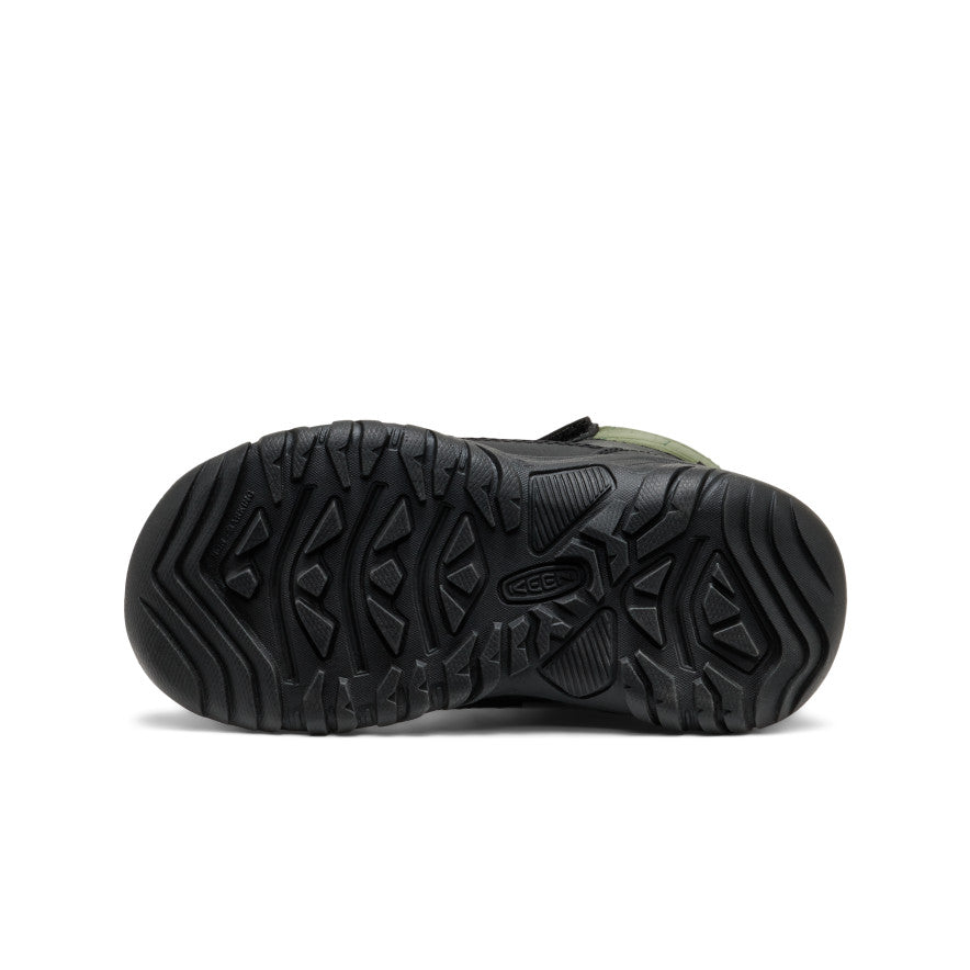 Little Kids' Kanibou Waterproof Winter Boot  |  Black/Bronze Green