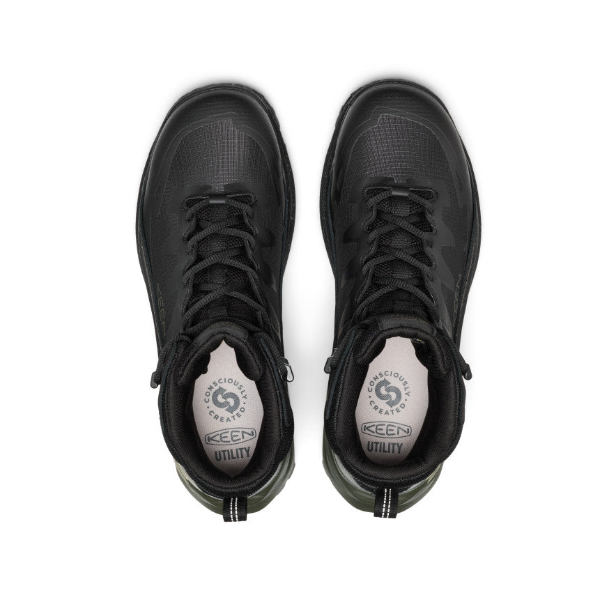 Men's Targhee Blur Waterproof Work Boot (Carbon Toe)  |  Forest Night/Black
