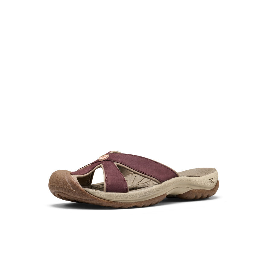 Women's Bali Leather Slide Sandal  |  Mesa Glow