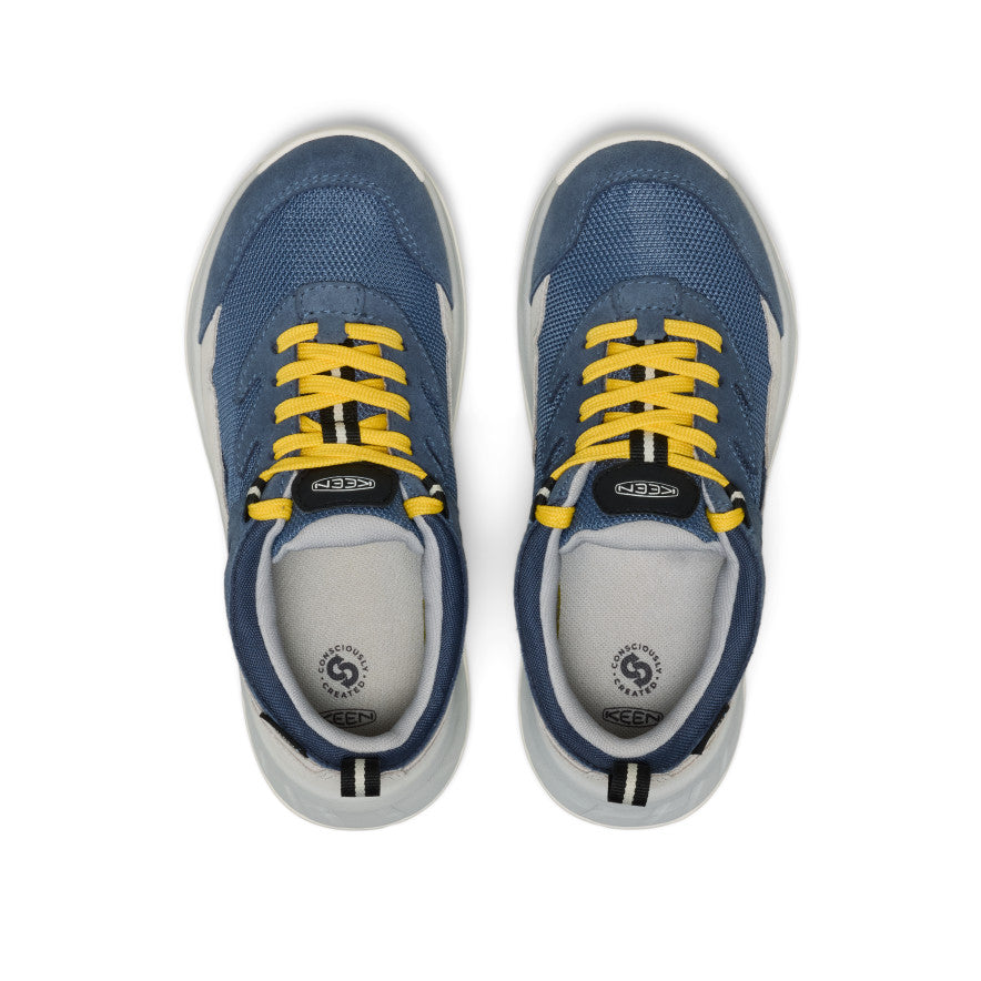 Big Kids' Hightrail Waterproof Hiking Shoe  |  Vintage Indigo/Alloy
