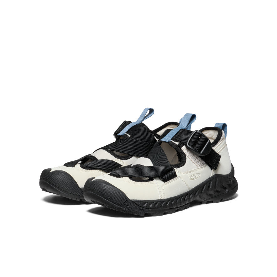 All Gender Hoodzerra Sandal  |  Silver Birch/Black