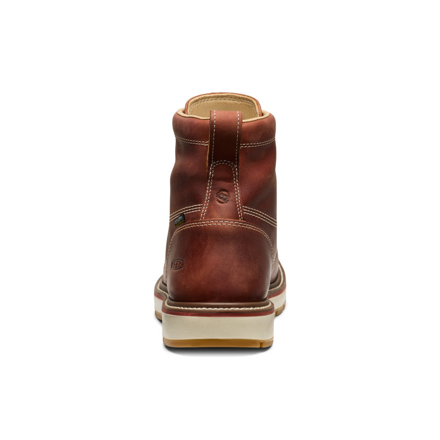 Men's Liberty 6" Waterproof 90° Heel Boot (Carbon Toe)  |  Bombay Brown/Gum