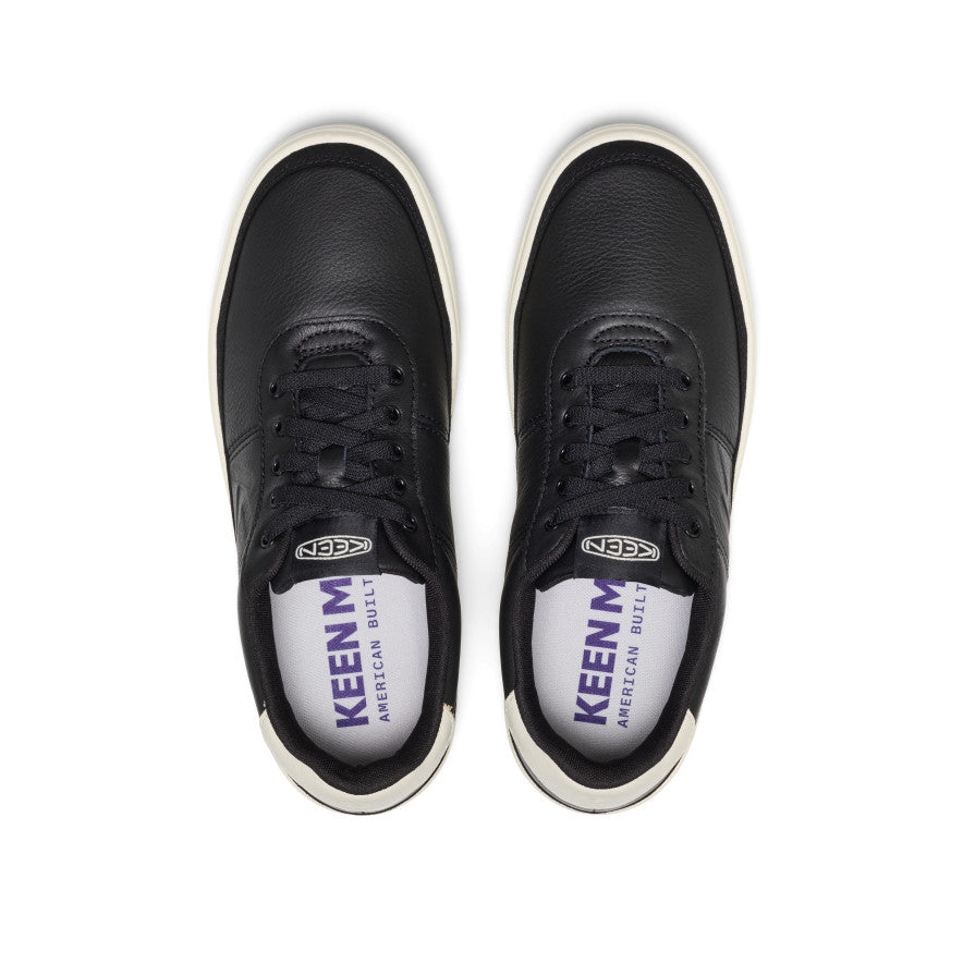 Men's KM4 Leather Sneaker  |  Black/Birch