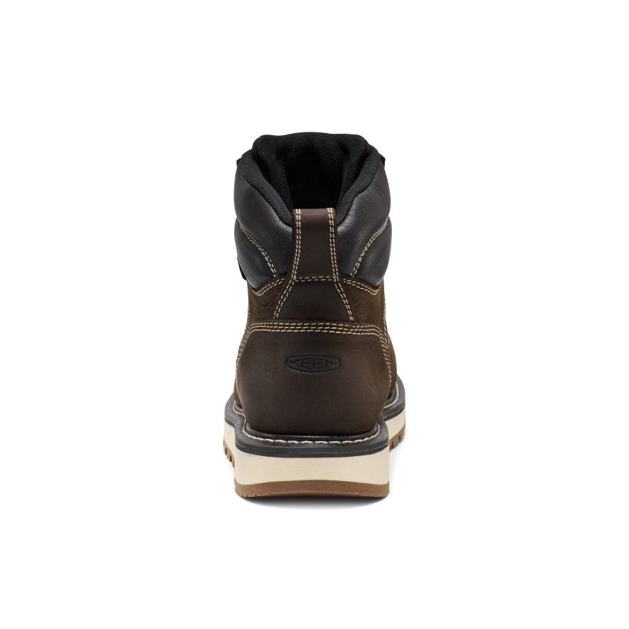 Men's Cincinnati 6" Waterproof Boot (Carbon Toe)  |  Dark Chocolate/Sandshell