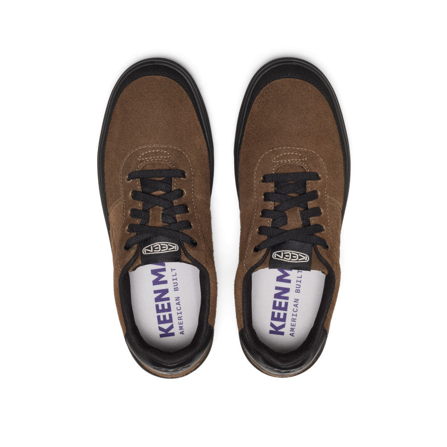 Men's KM4 Leather Sneaker  |  Dark Earth/Black