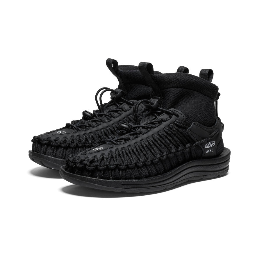 Women's UNEEK High Top x HYKE  |  HYKE Black