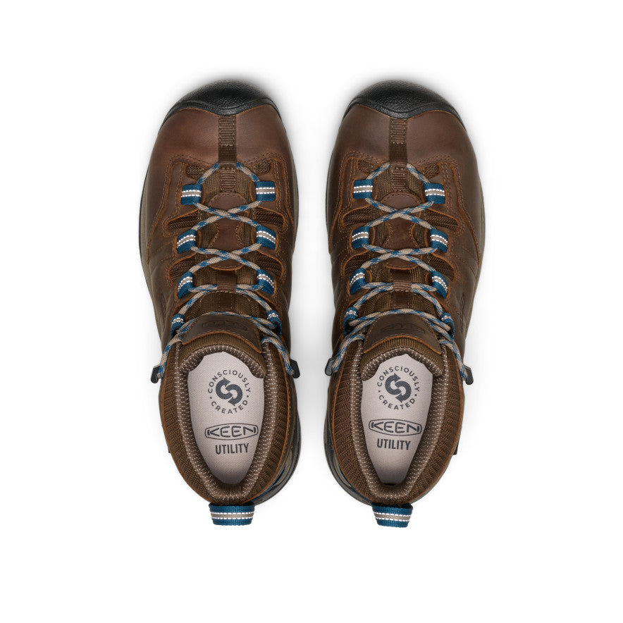 Men's Detroit XT Waterproof Boot (Steel Toe)  |  Cascade Brown/Orion Blue