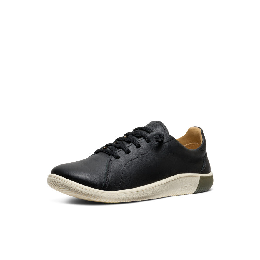 Women's KNX Leather Sneaker  |  Black/Star White