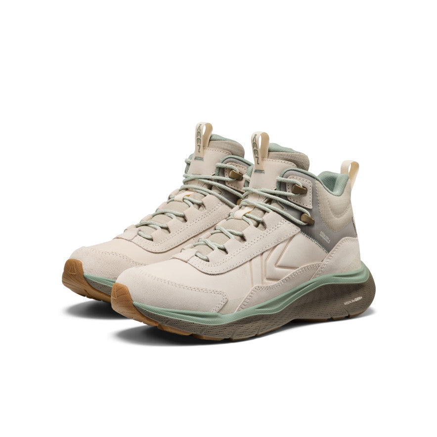 Women's Leiki Waterproof Leather Hiking Boot  |  Birch/Lily Pad