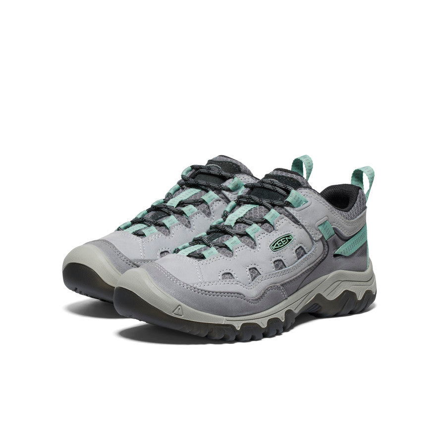 Women's Targhee IV Vented Hiking Shoe  |  Alloy/Granite Green