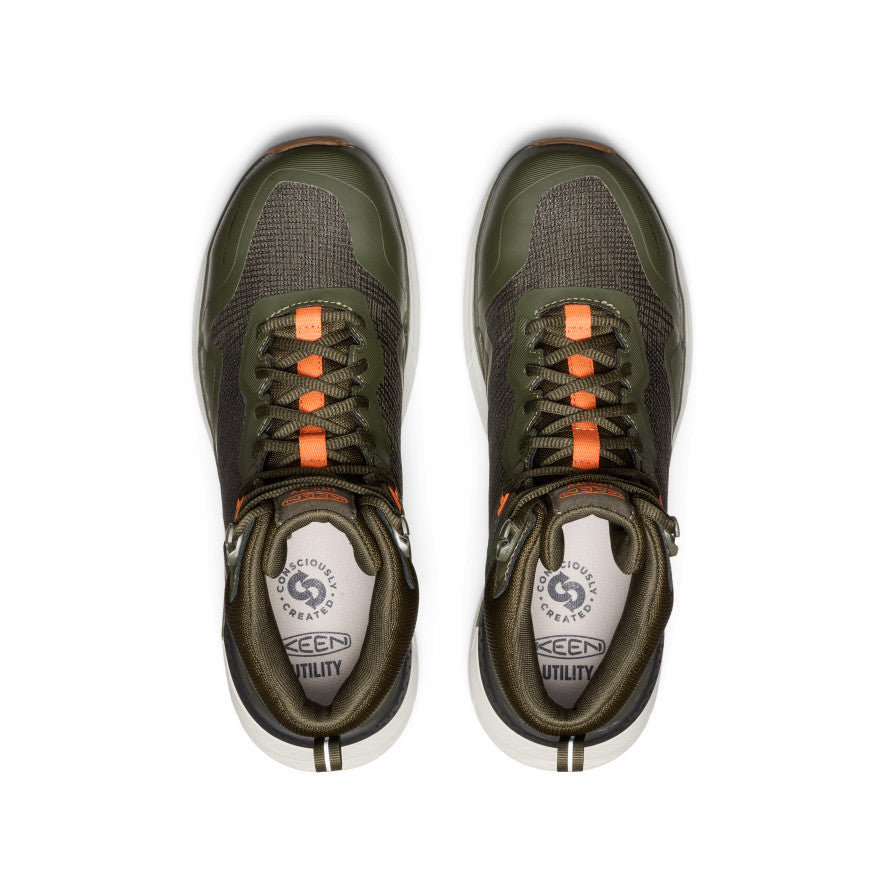 Men's Synchro Waterproof Work Boot (Carbon Toe)  |  Forest Night/Gum