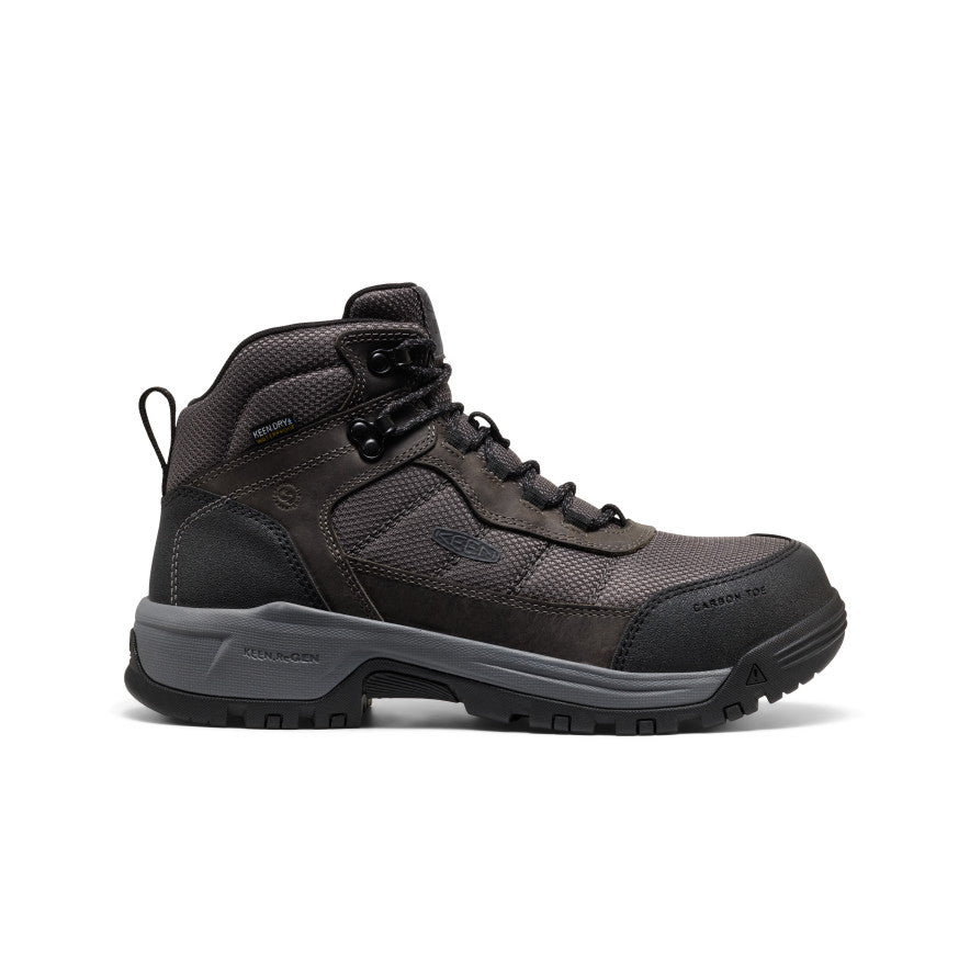 Men's Skokie Waterproof Work Boot (Carbon Toe)  |  Magnet/Black