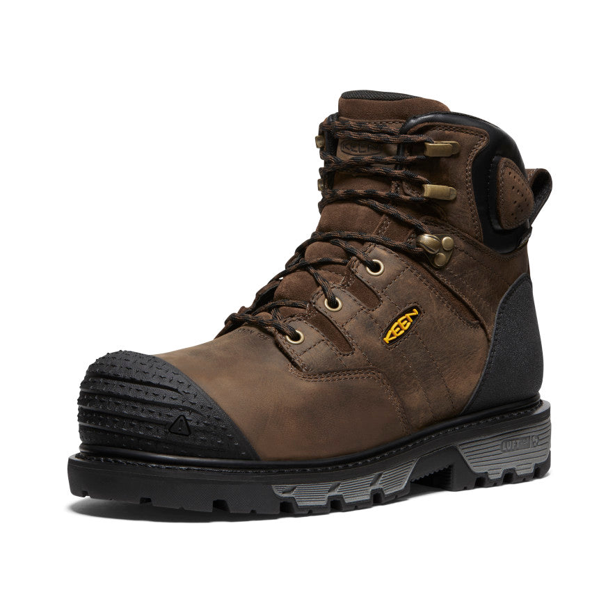Men's CSA Camden 6" Waterproof Boot (Carbon Toe)  |  Dark Earth/Black
